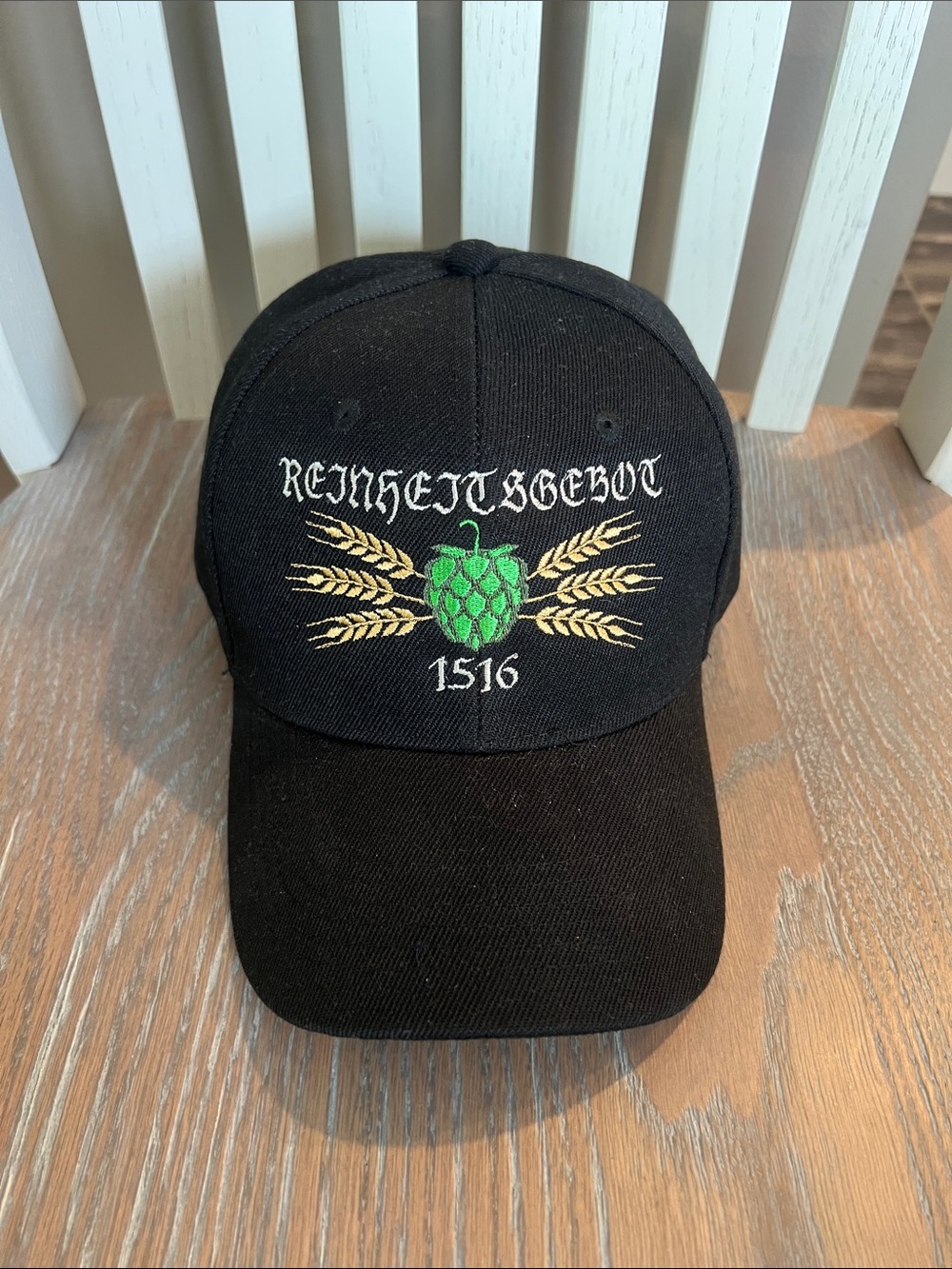 Custom Embroidered 'Reinheitsgebot 1516' Cap